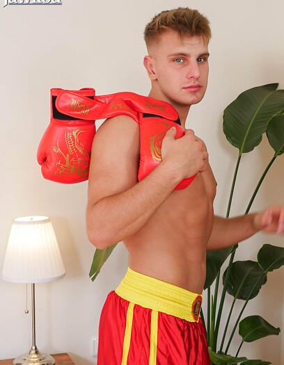 Sexy boxer Callum Dean