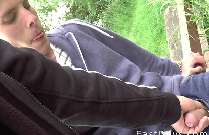 Caravan Boys 2015 - Public Handjob